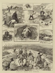 Notizen bei einer Moorhuhnjagd, Glenmuick